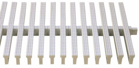 20 cm I Kesit Tek Geçme Savak Izgarası (5 metre)