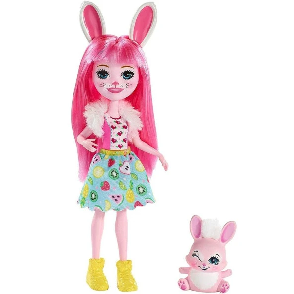 Enchantimals Bree Bunny Karakter Bebek FXM73 - 2