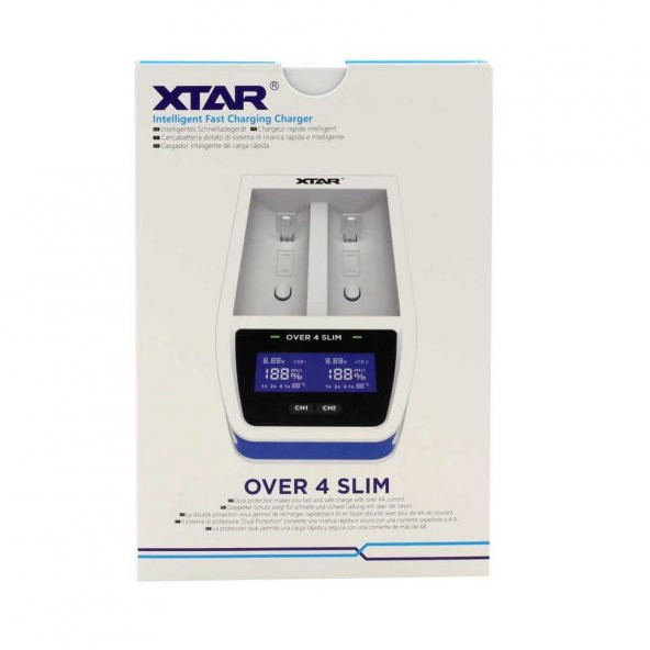 Xtar Over 4 Slim Li-ion Pil Şarj Cihazı - 4