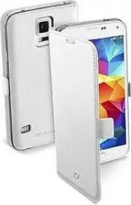 Cellular Line Samsung Galaxy S5 Book Essential Kapaklı Kılıf Beyaz - BOOKESSENGALS5W