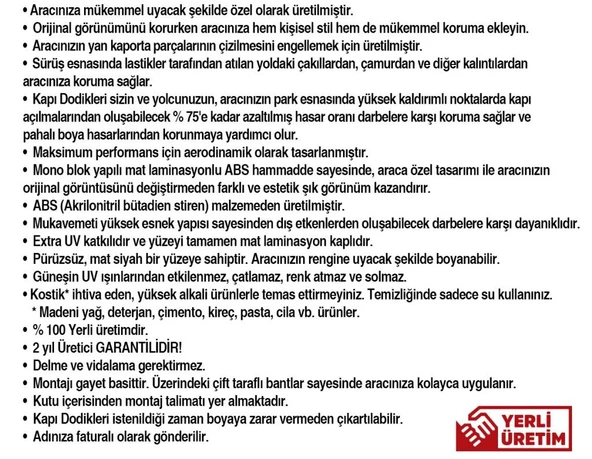 VOLKSWAGEN CRAFTER 2006 - 2012 CAPPAFE KAPI EŞİĞİ - 5