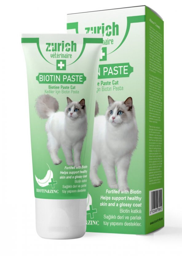 Zurich Cat And Dog Biotin Paste Tüy Dökülme Önleyici 100 ml