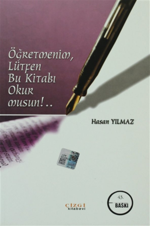 Öğretmenim, Lütfen Bu Kitabı Okur Musun!.. - Hasan Yılmaz ürün görseli