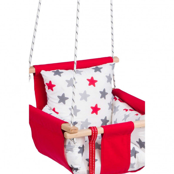 Holmen Şelale Bebek Salıncağı Kırmızı - 2
