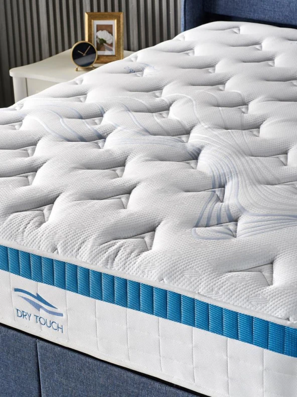 Niron Dry Touch Çift Kişilik Paket Yaylı Lüks Full Ortopedik Yatak 150X200 Cm - 4