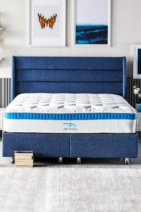 Niron Dry Touch Tek Kişilik Paket Yaylı Lüks Full Ortopedik Yatak 90x190 cm - Resim 6