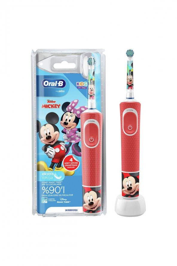 Oral-B D100 Çocuk Şarj Edilebilir Diş Fırçası Mickey