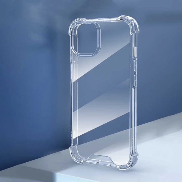 Vendas iPhone 14 Uyumlu ( iPhone 14 ) Wall Serisi Airbag Köşeli Nitro Anti-Shock Silikon Kılıf - 9