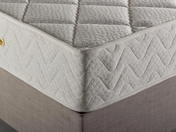 Niron Blue Pocket Çift Kişilik Lüks Full Ortopedik Paket Yaylı Orta Sert Yatak 200x200 cm - Resim 3