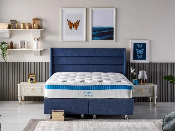 Niron Dry Touch Tek Kişilik Paket Yaylı Lüks Full Ortopedik Yatak 80x180 cm - Resim 2