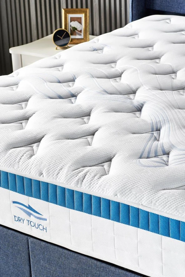 Niron Dry Touch Tek Kişilik Paket Yaylı Lüks Full Ortopedik Yatak 80x180 cm - Resim 12