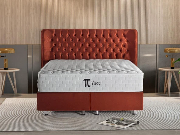 Pinotte Pi Visco Tek Kişilik Lüks Full Ortopedik Pakey Yaylı Yumuşak Yatak 90x200 cm - Resim 6