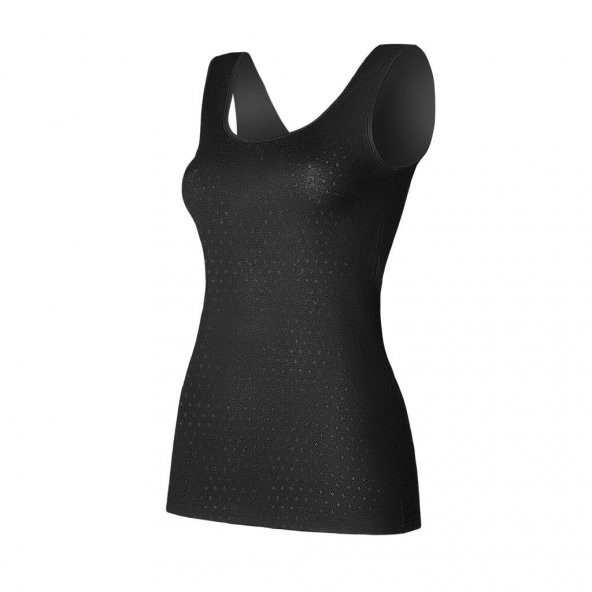 6 Adet Yıldız Bayan Ribana Kazayağı Geniş Askılı Atlet Siyah 2258 ürün görseli