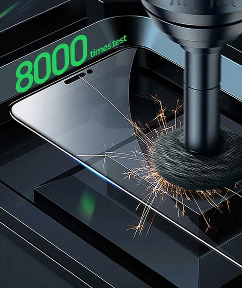 Vendas iPhone 14 Pro Uyumlu (14 Pro) W-iPrivacy HD Anti-Peep Cam Ekran Koruyucu - 4