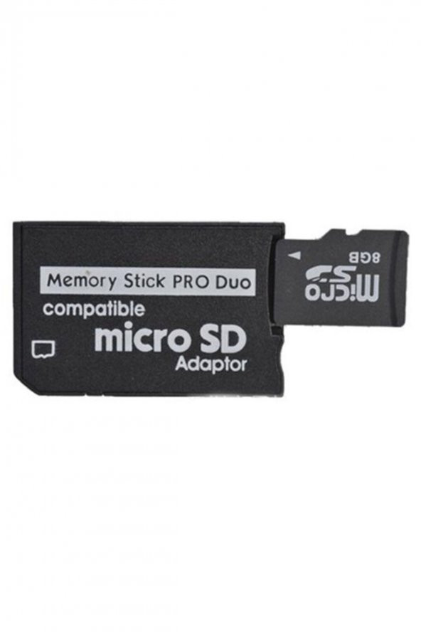 PSP Memory Stick Pro Duo Adaptör PSP Hafıza Kartı Adaptör Mikro SD Kart Çevirici - 3