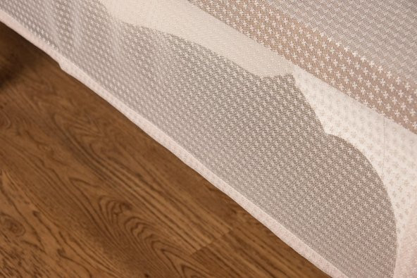 Finezza Kardelen Lüx Raşel Dantel Bej Masa Örtüsü 155x220 cm  - 1288 - 3