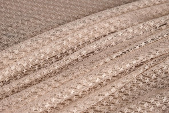Finezza Kardelen Lüx Raşel Dantel Bej Masa Örtüsü 155x220 cm  - 1288 - 7