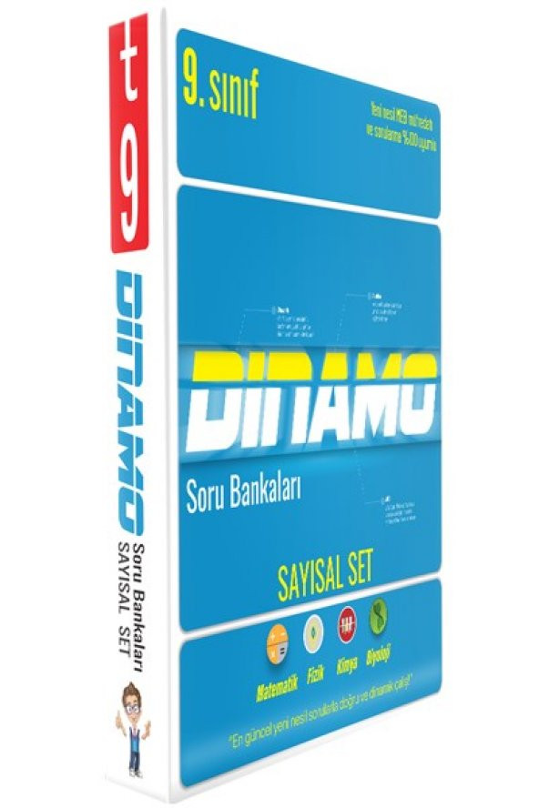 9. Sınıf Dinamo TÜM DERSLER Sözel + Sayısal Soru Bankası Seti - Tonguç Akademi - 2