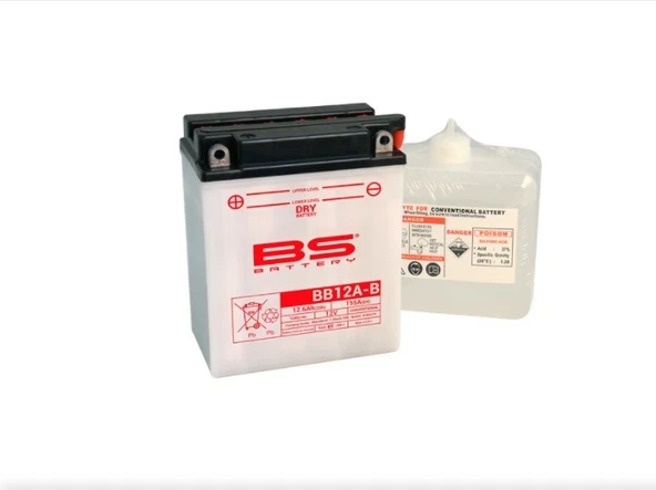 Peugeot Citystar 125 Akü Bs-bb12a 2014-2017