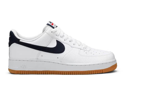 Nike Air Force 1 Low White Gum Sneaker Erkek Günlük Spor Ayakkabı CI0057-100