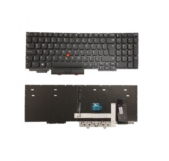 Lenovo Thinkpad E15 20RD 20RE Notebook Klavye (Siyah TR)