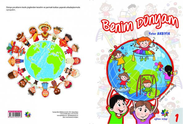 4-5 Yaş Benim Dünyam Eğitim Seti 9 Kitap 378 Sayfa - 2