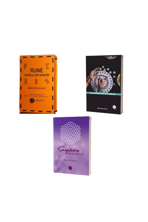 Rune Sembolleri Sandığı & Rune Sembolleri & Sayıların Ardındaki Sır Astroloji Seti