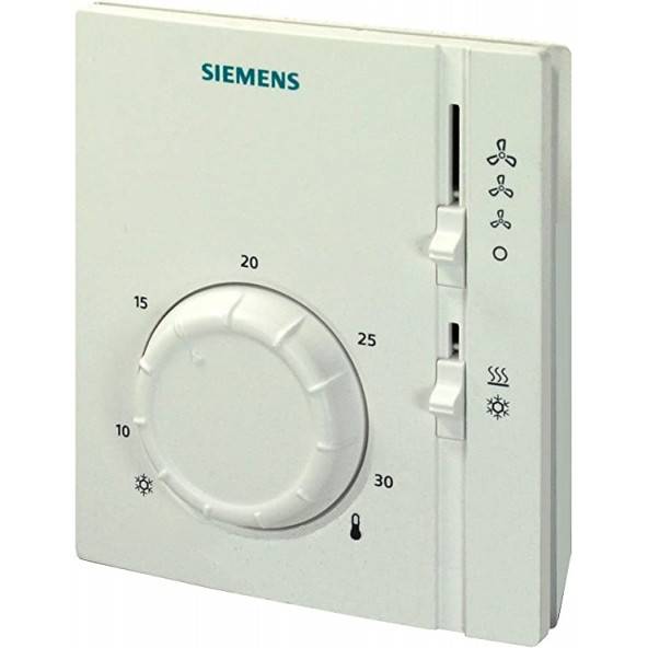 Siemens RAB31 Mekanik Fancoil 4 Borulu Oda Termostatı