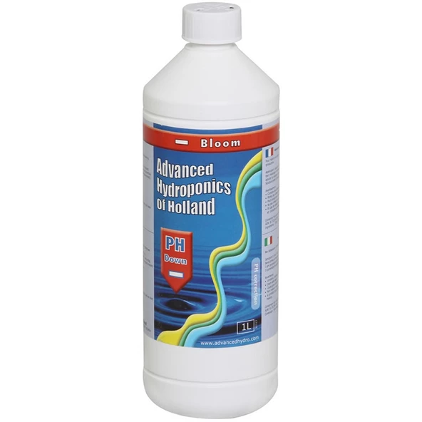 Advanced Hydroponics Ph Down Bloom 1 Litre