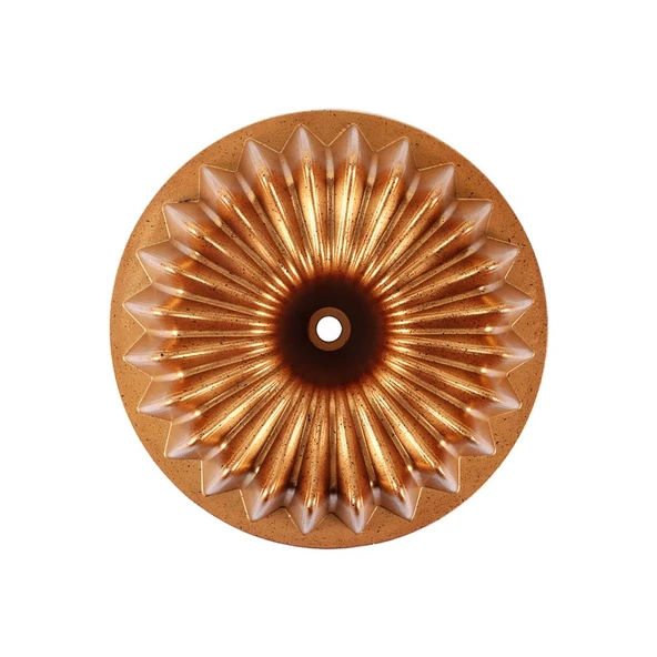 Serenk Fun Cooking Yıldız Kek Kalıbı - 26 cm Alüminyum Döküm, Yanmaz Yapışmaz Granit Kaplama - Resim 2