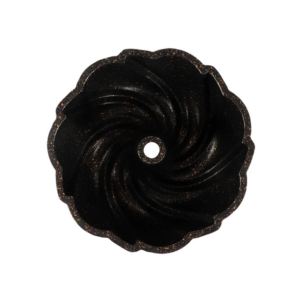 Serenk Fun Cooking Rüzgar Gülü Kek Kalıbı - 24 cm Alüminyum Döküm, Yanmaz Yapışmaz Granit Kaplama - Resim 3