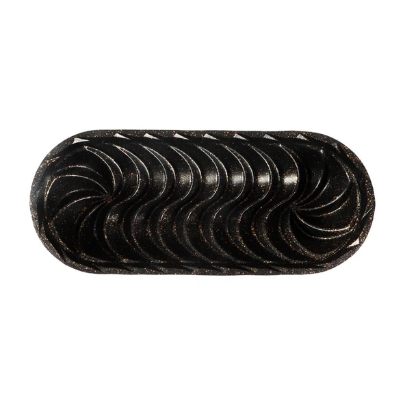 Serenk Fun Cooking Baton Kek Kalıbı - 34x14 cm Alüminyum Döküm, Yanmaz Yapışmaz Granit Kaplama - Resim 3