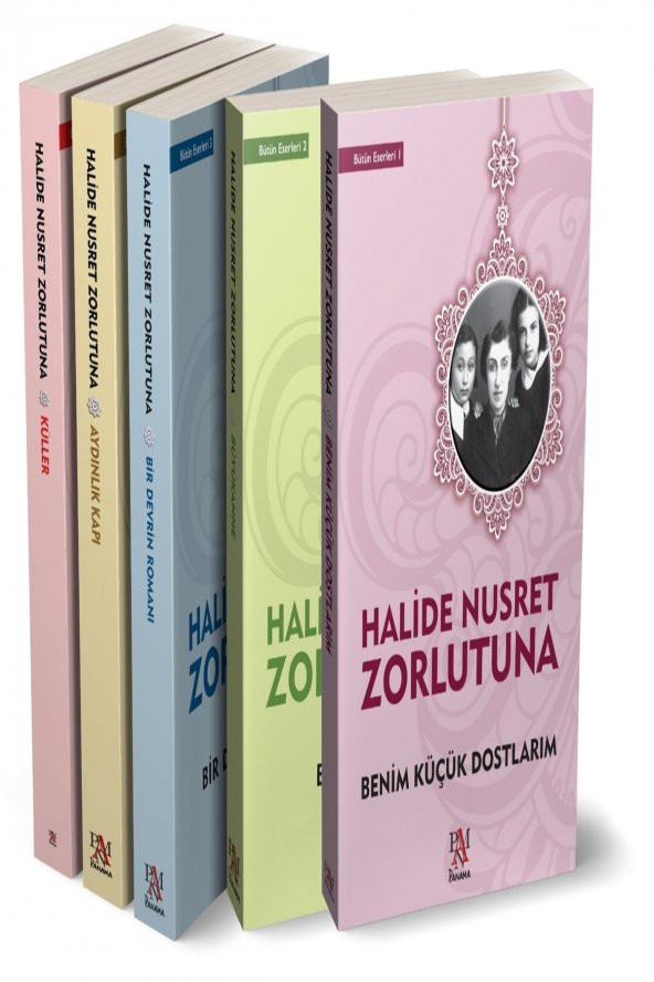 Halide Nusret Zorlutuna Seti (5 Kitap Takım) - Halide Nusret Zorlutuna