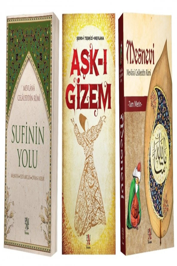 Mevlana Seti (3 Kitap Takım)