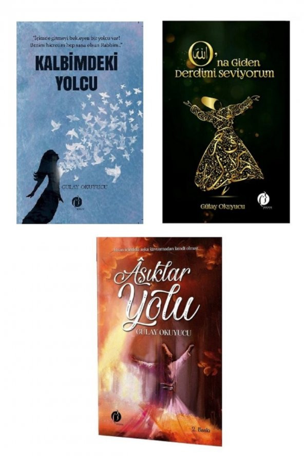 Kalbimdeki Yolcu - Ona Giden Derdimi Seviyorum - Aşıklar yolu 3 Kitap Set & Gülay Okuyucu - 1