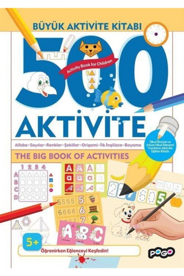 500 Aktivite & Büyük Aktivite Kitabı