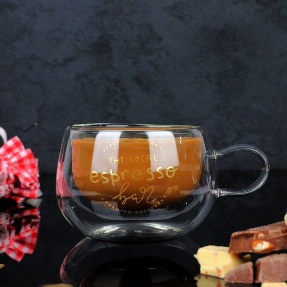 Perotti Çift Cidarlı Bardak Kupa Double Espresso 160 ml 13789 ürün görseli