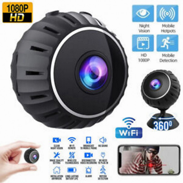 x10 Mini Wifi Uzaktan İzlenebilen En Küçük Güvenlik Kamerası - 2