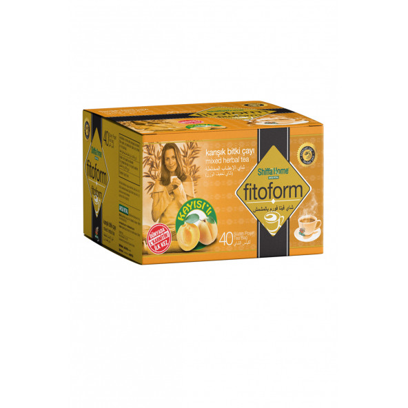 Fitoform Shiffa Home Kayısılı Bitki Çayı 40 Poşet Kayısılı Fito Form Çay Fitaform