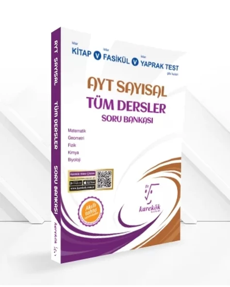 AYT TÜM DERSLER SORU BANKASI (SAYISAL)