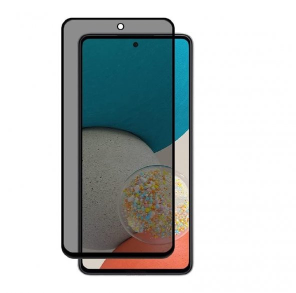 Xiaomi Poco X4 Pro 5G Mat Nano Gizli Hayalet Ekran Koruyucu Yandan Gözükmez