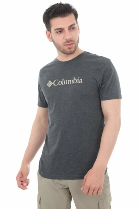 Columbia Csc Basic Logo™ Shirt Erkek Tişört Gri