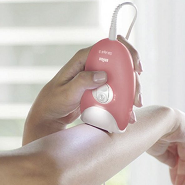 BRAUN SİLK-ÉPİL 3 3440 KABLOLU KURU KULLANIM 2 EK ATAÇMANLI EPİLATÖR / EPİLASYON - 4