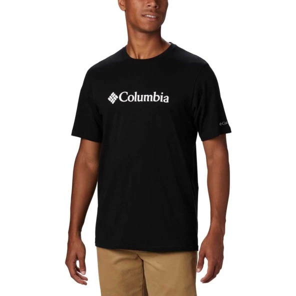 Columbia Csc Basic Logo™ Shirt Erkek Tişört siyah buyuk logo - 2