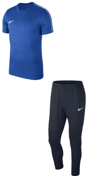 Nike Lacivert eşofman Altı +Kısakol Tşhirt kombin