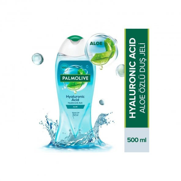 Palmolive Duş Jeli Hyaluronic Acid Aloe 500 Ml