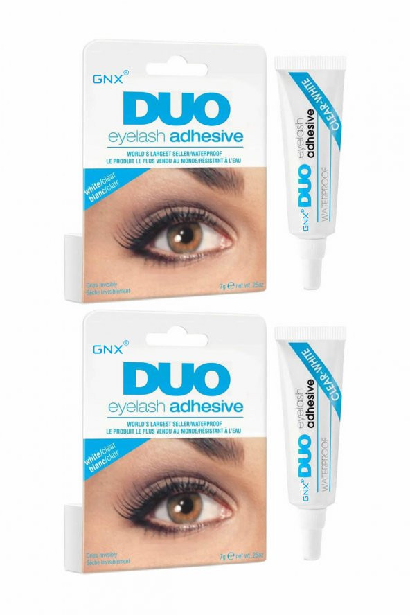 Gnx Duo 2li Takma Kirpik Yapıştırıcısı (White)