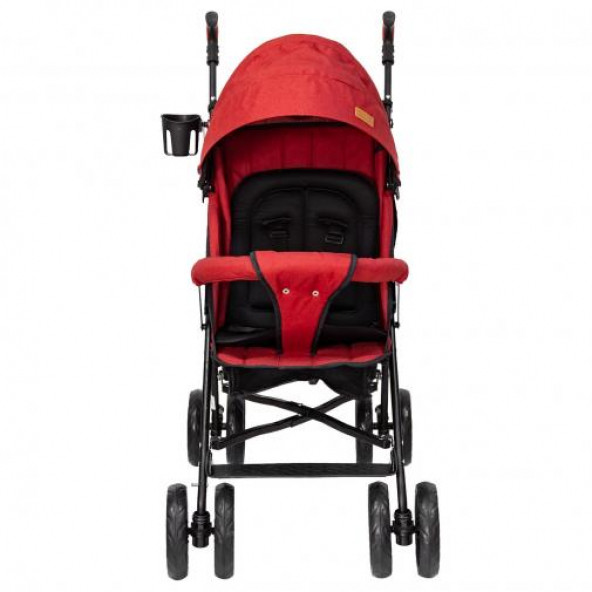 Duux Siena Kırmızı Baston Bebek Arabası - 3