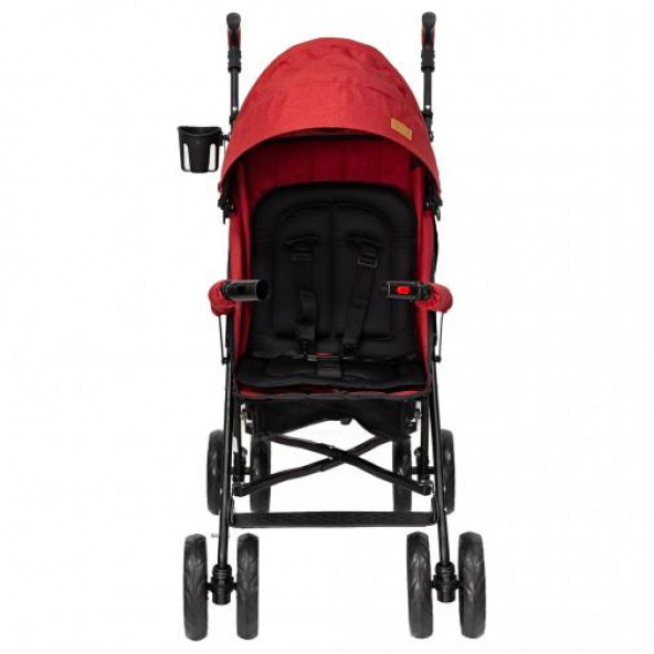 Duux Siena Kırmızı Baston Bebek Arabası - 4