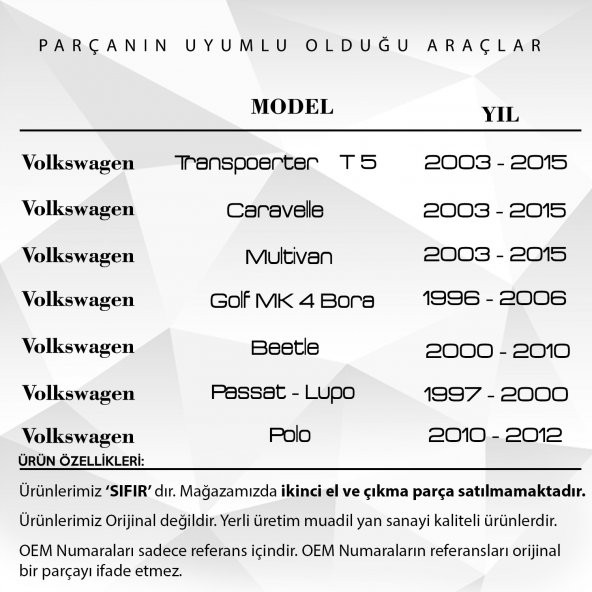 VW T5,Golf 4, Passat için Orta Konsol Kolçak Alt Kapağı - GRİ - 2
